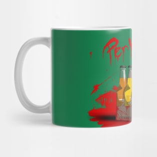 Zombie 8-Pack Bloodied Perkaholic on Emerald Green Mug